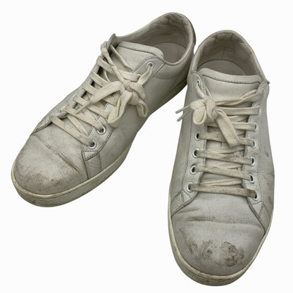 【現状渡し品】【メンズ】 386747 LOW CUT SNEAKERS ローカット スニーカー シューズ 靴 183-260324-ya-02-izu サイズ：8 カラー：ホワイト 万代Net店