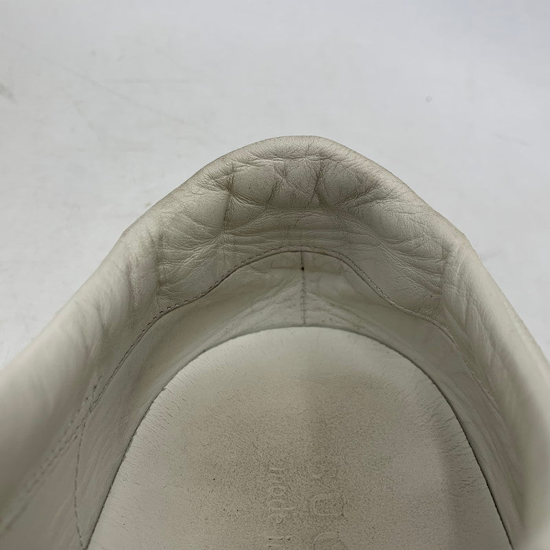 【現状渡し品】【メンズ】 386747 LOW CUT SNEAKERS ローカット スニーカー シューズ 靴 183-260324-ya-02-izu サイズ：8 カラー：ホワイト 万代Net店