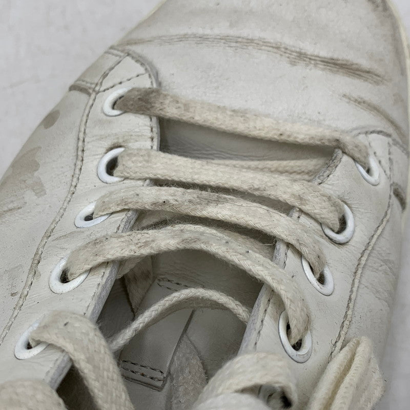 【現状渡し品】【メンズ】 386747 LOW CUT SNEAKERS ローカット スニーカー シューズ 靴 183-260324-ya-02-izu サイズ：8 カラー：ホワイト 万代Net店