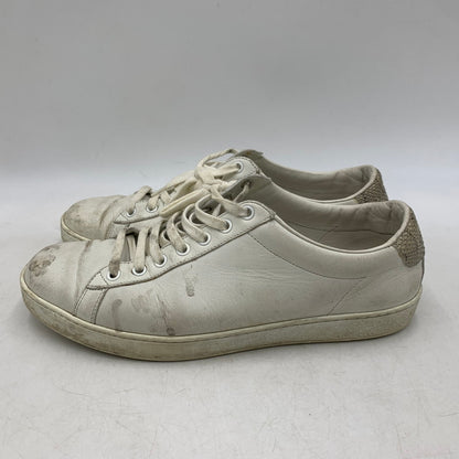 【現状渡し品】【メンズ】 386747 LOW CUT SNEAKERS ローカット スニーカー シューズ 靴 183-260324-ya-02-izu サイズ：8 カラー：ホワイト 万代Net店