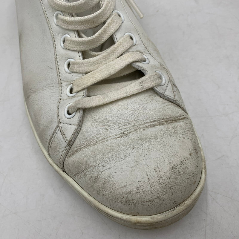 【現状渡し品】【メンズ】 386747 LOW CUT SNEAKERS ローカット スニーカー シューズ 靴 183-260324-ya-02-izu サイズ：8 カラー：ホワイト 万代Net店