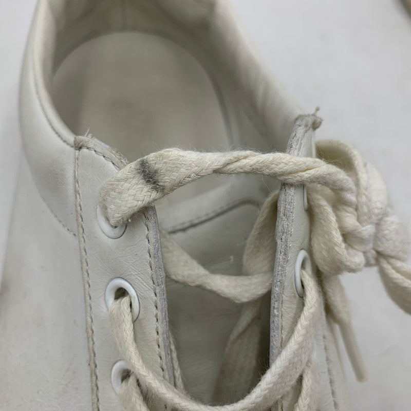 【現状渡し品】【メンズ】 386747 LOW CUT SNEAKERS ローカット スニーカー シューズ 靴 183-260324-ya-02-izu サイズ：8 カラー：ホワイト 万代Net店