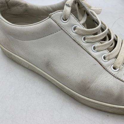 【現状渡し品】【メンズ】 386747 LOW CUT SNEAKERS ローカット スニーカー シューズ 靴 183-260324-ya-02-izu サイズ：8 カラー：ホワイト 万代Net店
