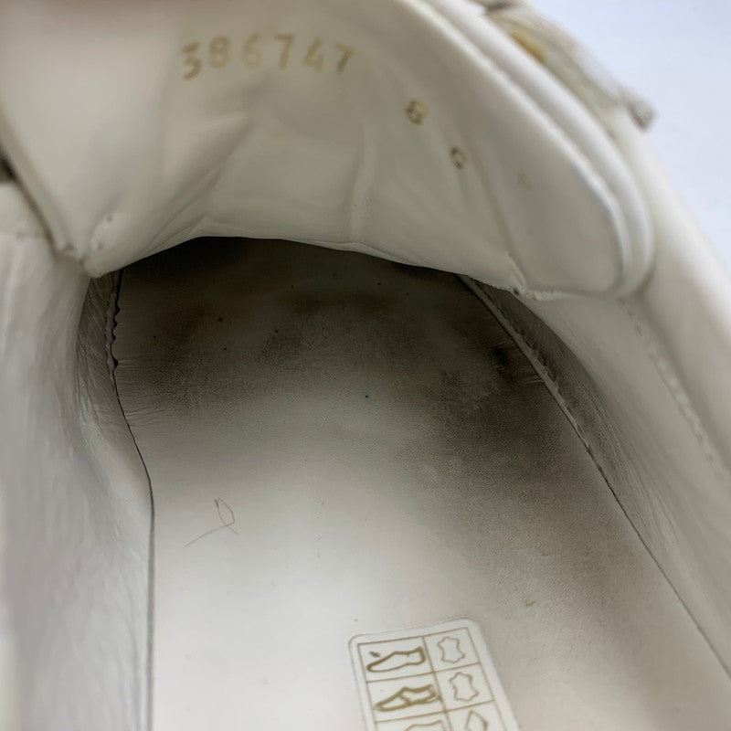 【現状渡し品】【メンズ】 386747 LOW CUT SNEAKERS ローカット スニーカー シューズ 靴 183-260324-ya-02-izu サイズ：8 カラー：ホワイト 万代Net店