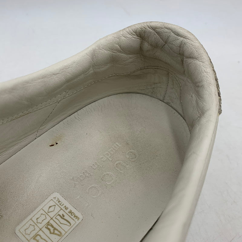 【現状渡し品】【メンズ】 386747 LOW CUT SNEAKERS ローカット スニーカー シューズ 靴 183-260324-ya-02-izu サイズ：8 カラー：ホワイト 万代Net店