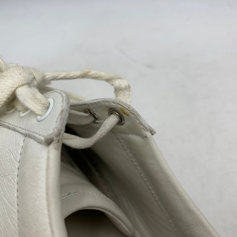 【現状渡し品】【メンズ】 386747 LOW CUT SNEAKERS ローカット スニーカー シューズ 靴 183-260324-ya-02-izu サイズ：8 カラー：ホワイト 万代Net店