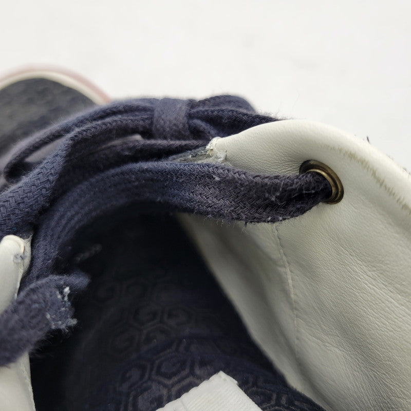 【中古品】【メンズ/レディース】 GUCCI グッチ SUEDE LEATHER HI CUT SNEAKERS 295195 スエード レザー ハイカット スニーカー シューズ 靴 183-260320-ay-04-izu サイズ：8 1/2 カラー：マルチ 万代Net店