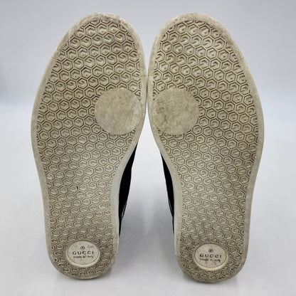 【中古品】【メンズ/レディース】 GUCCI グッチ SUEDE LEATHER HI CUT SNEAKERS 295195 スエード レザー ハイカット スニーカー シューズ 靴 183-260320-ay-04-izu サイズ：8 1/2 カラー：マルチ 万代Net店