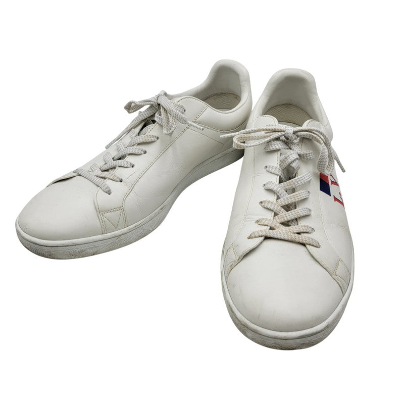 【中古品】【メンズ】 LOUIS VUITTON ルイ・ヴィトン LUXEMBOURG SNEAKER ルクセンブルグ スニーカー 靴 179-260320-kh-12-izu サイズ：8 カラー：ホワイト 万代Net店