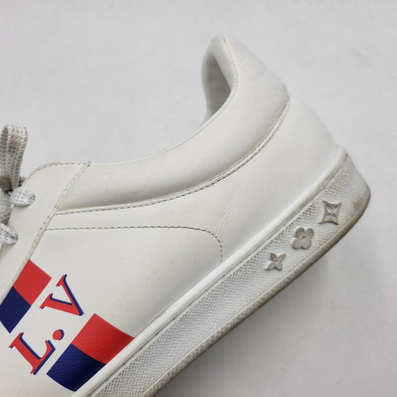 【中古品】【メンズ】 LOUIS VUITTON ルイ・ヴィトン LUXEMBOURG SNEAKER ルクセンブルグ スニーカー 靴 179-260320-kh-12-izu サイズ：8 カラー：ホワイト 万代Net店