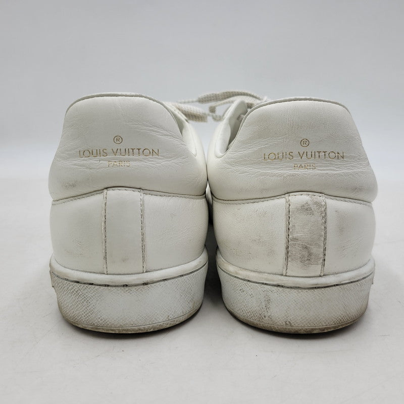 【中古品】【メンズ】 LOUIS VUITTON ルイ・ヴィトン LUXEMBOURG SNEAKER ルクセンブルグ スニーカー 靴 179-260320-kh-12-izu サイズ：8 カラー：ホワイト 万代Net店