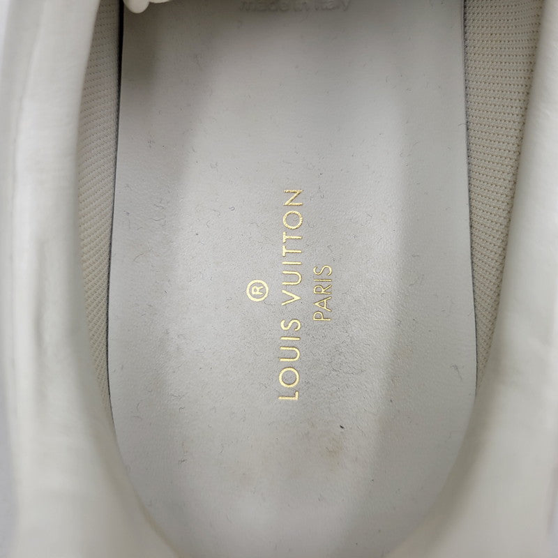 【中古品】【メンズ】 LOUIS VUITTON ルイ・ヴィトン LUXEMBOURG SNEAKER ルクセンブルグ スニーカー 靴 179-260320-kh-12-izu サイズ：8 カラー：ホワイト 万代Net店