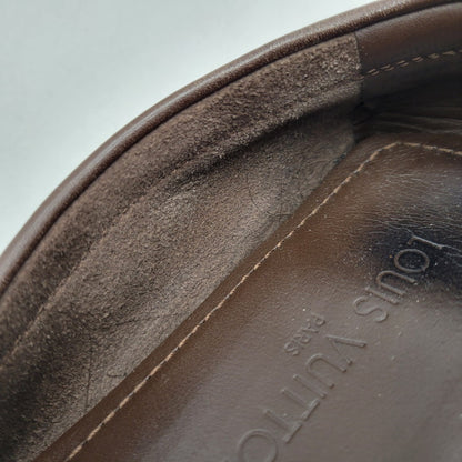 【中古品】【メンズ】 LOUIS VUITTON ルイ・ヴィトン LEATHER DRIVING SHOES FA0093 レザー ドライビング シューズ ローファー 靴 179-260320-ay-03-izu サイズ：8 1/2 カラー：ブラウン 万代Net店