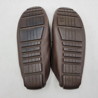 【中古品】【メンズ】 LOUIS VUITTON ルイ・ヴィトン LEATHER DRIVING SHOES FA0093 レザー ドライビング シューズ ローファー 靴 179-260320-ay-03-izu サイズ：8 1/2 カラー：ブラウン 万代Net店