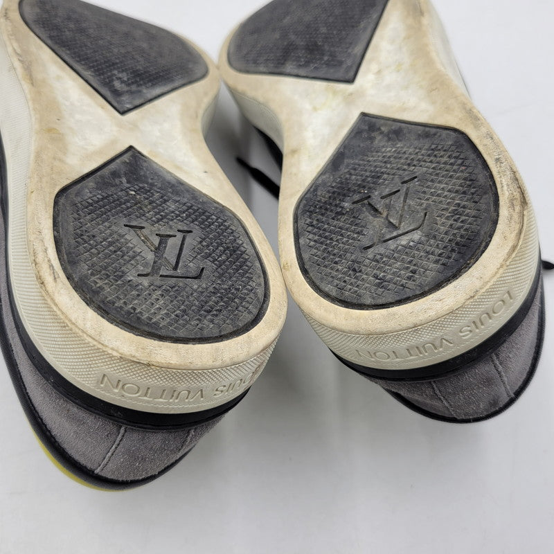 【中古品】【メンズ】 LOUIS VUITTON ルイ・ヴィトン ダミエ グラフィット スニーカー 靴 179-260320-kh-13-izu サイズ：7 1/2 カラー：ブラック 万代Net店