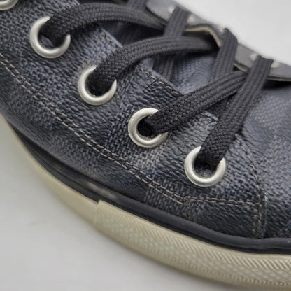 【中古品】【メンズ】 LOUIS VUITTON ルイ・ヴィトン ダミエ グラフィット スニーカー 靴 179-260320-kh-13-izu サイズ：7 1/2 カラー：ブラック 万代Net店