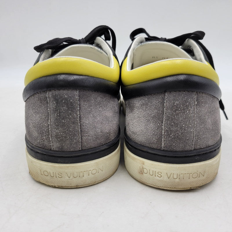 【中古品】【メンズ】 LOUIS VUITTON ルイ・ヴィトン ダミエ グラフィット スニーカー 靴 179-260320-kh-13-izu サイズ：7 1/2 カラー：ブラック 万代Net店