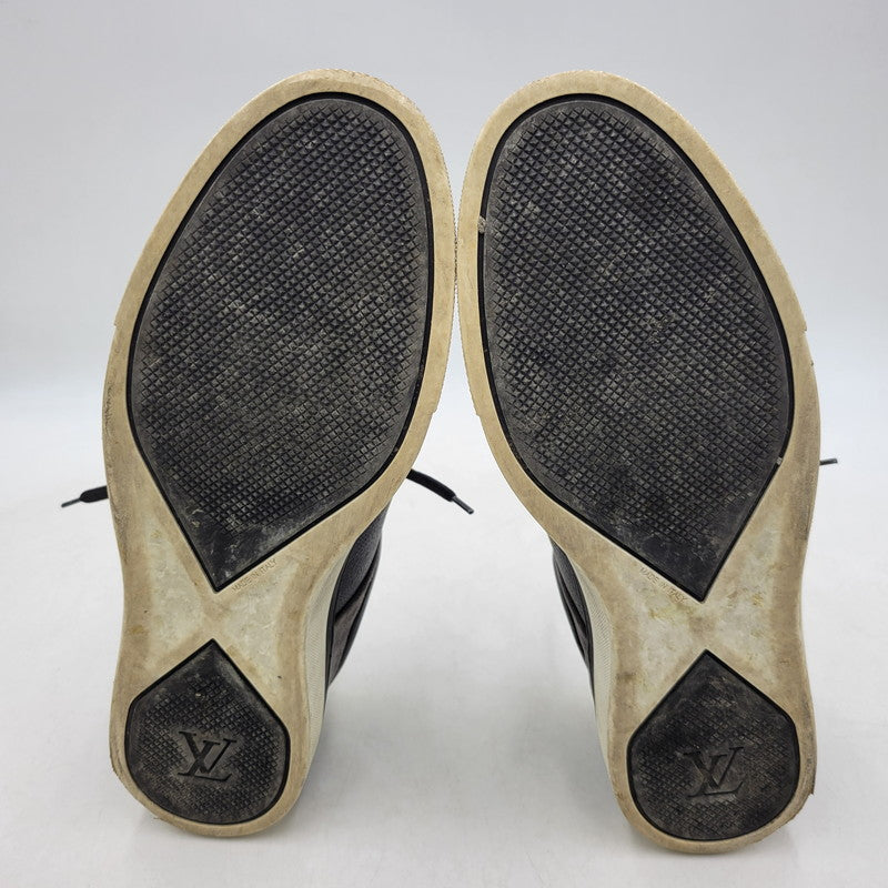 【中古品】【メンズ】 LOUIS VUITTON ルイ・ヴィトン ダミエ グラフィット スニーカー 靴 179-260320-kh-13-izu サイズ：7 1/2 カラー：ブラック 万代Net店