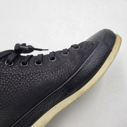 【中古品】【メンズ/レディース】 LOUIS VUITTON ルイ・ヴィトン LV LEATHER HI CUT SNEAKERS GO1111 レザー ハイカット スニーカー シューズ 靴 179-260320-ay-01-izu サイズ：7 カラー：ブラック 万代Net店