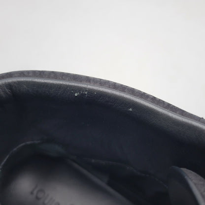 【中古品】【メンズ/レディース】 LOUIS VUITTON ルイ・ヴィトン LV LEATHER HI CUT SNEAKERS GO1111 レザー ハイカット スニーカー シューズ 靴 179-260320-ay-01-izu サイズ：7 カラー：ブラック 万代Net店