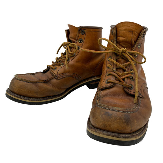 【現状渡し品】【メンズ】 RED WING レッドウィング 875 2010年製 USA製 6-INCH CLASSIC MOC BOOTS ６インチ クラシック モック ブーツ シューズ 靴 164-260328-cs-08-izu サイズ：28cm カラー：ブラウン 万代Net店