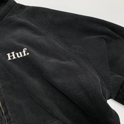 【中古品】【メンズ】 COLTON CORD HOODED ZIP JACKET フーデッド ジップ ジャケット アウター 142-260320-kh-02-izu サイズ：XL カラー：ブラック 万代Net店