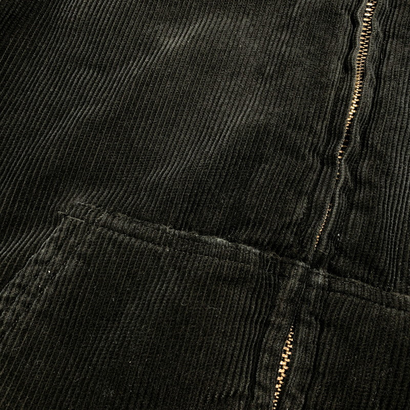 【中古品】【メンズ】 COLTON CORD HOODED ZIP JACKET フーデッド ジップ ジャケット アウター 142-260320-kh-02-izu サイズ：XL カラー：ブラック 万代Net店