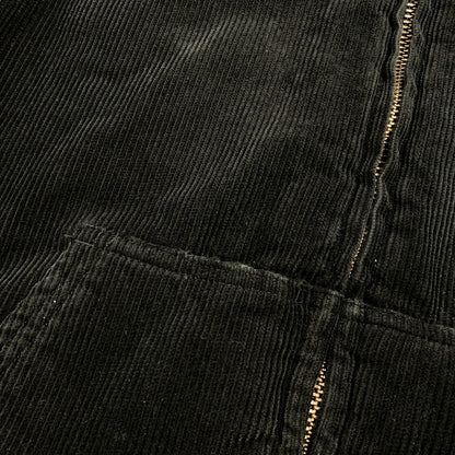【中古品】【メンズ】 COLTON CORD HOODED ZIP JACKET フーデッド ジップ ジャケット アウター 142-260320-kh-02-izu サイズ：XL カラー：ブラック 万代Net店