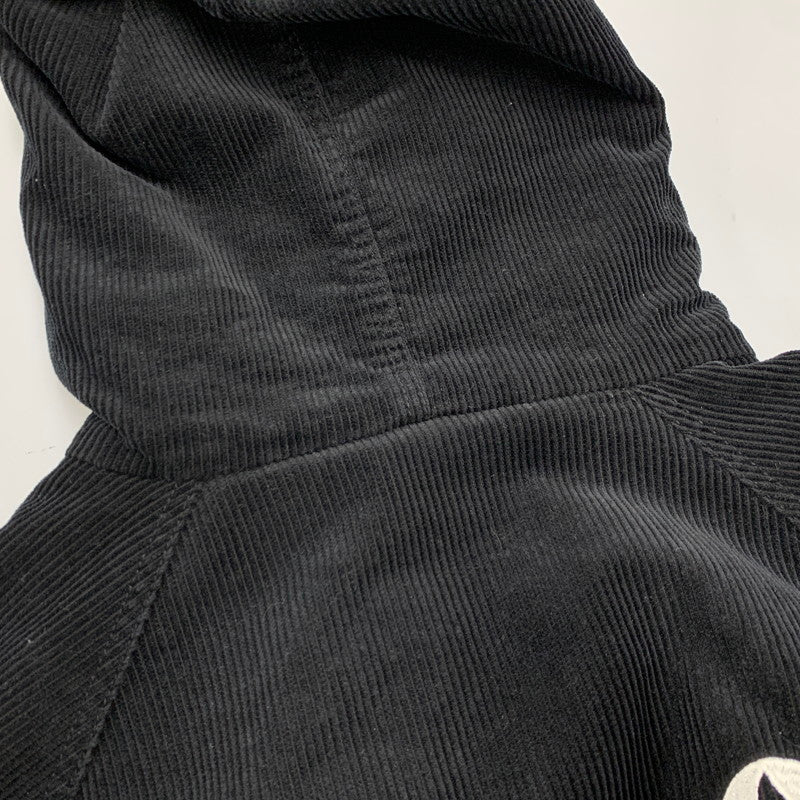 【中古品】【メンズ】 COLTON CORD HOODED ZIP JACKET フーデッド ジップ ジャケット アウター 142-260320-kh-02-izu サイズ：XL カラー：ブラック 万代Net店