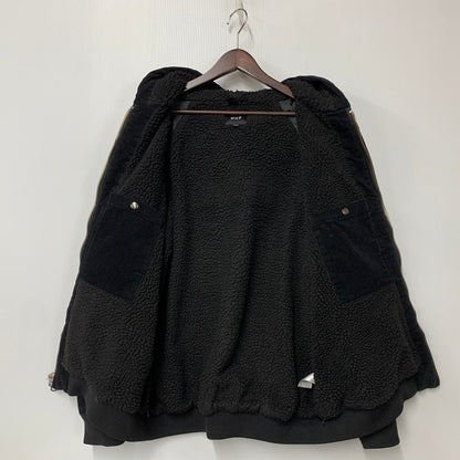 【中古品】【メンズ】 COLTON CORD HOODED ZIP JACKET フーデッド ジップ ジャケット アウター 142-260320-kh-02-izu サイズ：XL カラー：ブラック 万代Net店