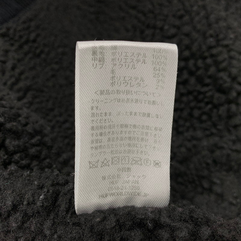 【中古品】【メンズ】 COLTON CORD HOODED ZIP JACKET フーデッド ジップ ジャケット アウター 142-260320-kh-02-izu サイズ：XL カラー：ブラック 万代Net店