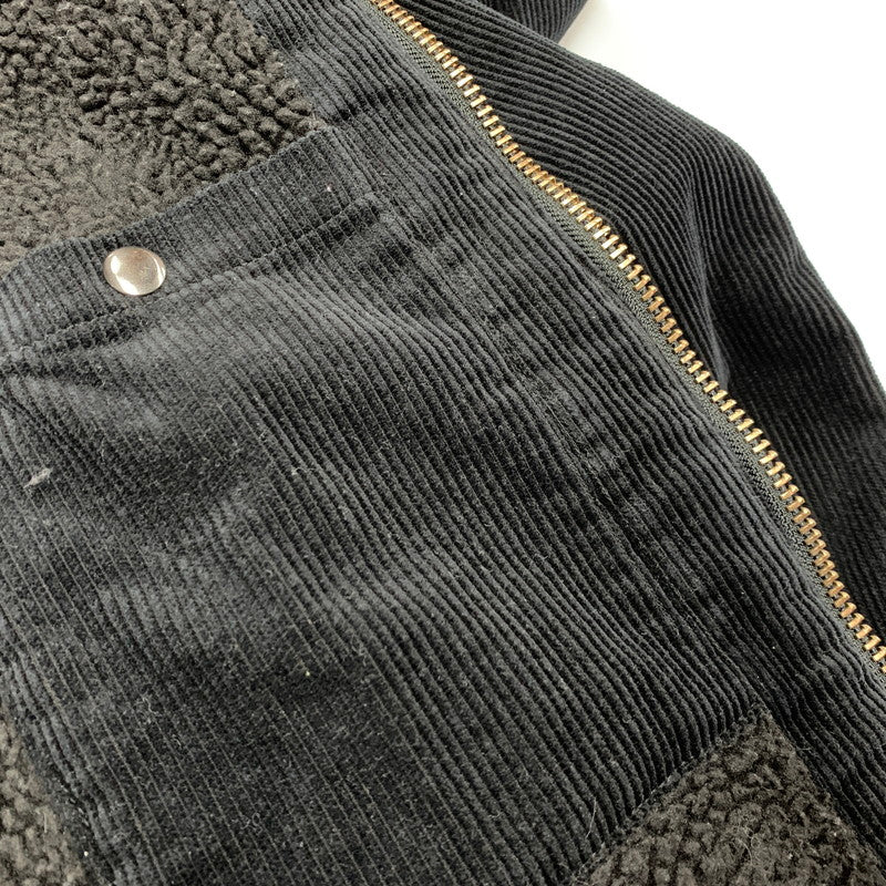 【中古品】【メンズ】 COLTON CORD HOODED ZIP JACKET フーデッド ジップ ジャケット アウター 142-260320-kh-02-izu サイズ：XL カラー：ブラック 万代Net店