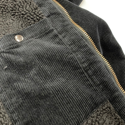 【中古品】【メンズ】 COLTON CORD HOODED ZIP JACKET フーデッド ジップ ジャケット アウター 142-260320-kh-02-izu サイズ：XL カラー：ブラック 万代Net店