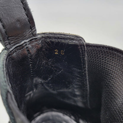 【現状渡し品】【メンズ/レディース】 COMME des GARCONS HOMME PLUS コムデギャルソンオムプリュス PATCHWORK SIDE GORE BOOTS パッチワーク サイドゴア ブーツ シューズ 靴 164-260320-ay-05-izu サイズ：26 カラー：ブラック 万代Net店