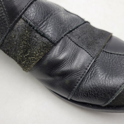 【現状渡し品】【メンズ/レディース】 PATCHWORK SIDE GORE BOOTS パッチワーク サイドゴア ブーツ シューズ 靴 164-260320-ay-05-izu サイズ：26 カラー：ブラック 万代Net店
