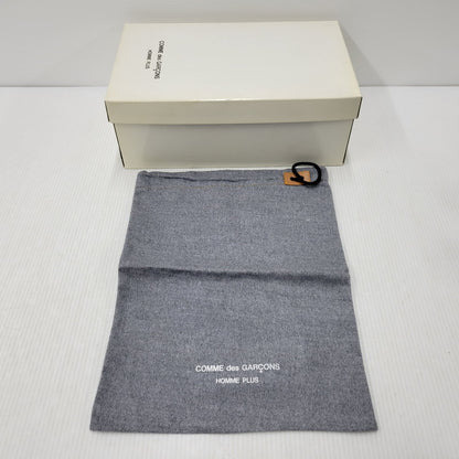 【現状渡し品】【メンズ/レディース】 COMME des GARCONS HOMME PLUS コムデギャルソンオムプリュス PATCHWORK SIDE GORE BOOTS パッチワーク サイドゴア ブーツ シューズ 靴 164-260320-ay-05-izu サイズ：26 カラー：ブラック 万代Net店