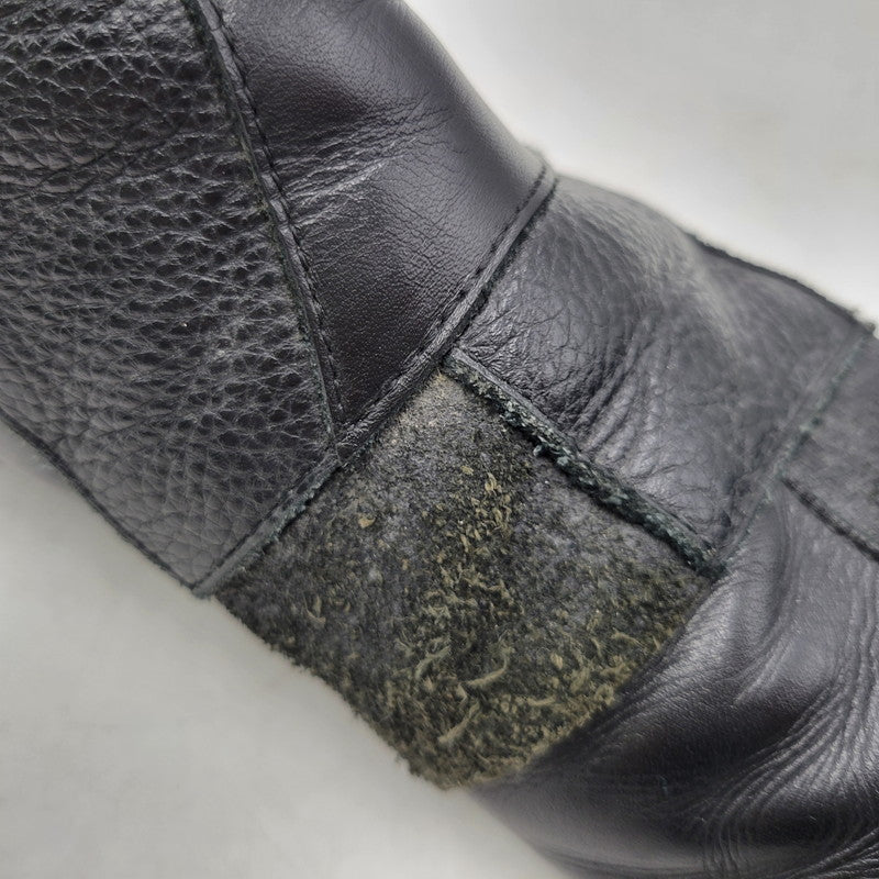 【現状渡し品】【メンズ/レディース】 COMME des GARCONS HOMME PLUS コムデギャルソンオムプリュス PATCHWORK SIDE GORE BOOTS パッチワーク サイドゴア ブーツ シューズ 靴 164-260320-ay-05-izu サイズ：26 カラー：ブラック 万代Net店