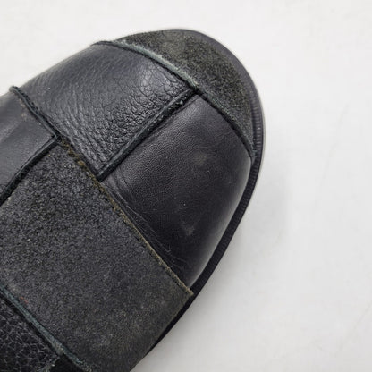 【現状渡し品】【メンズ/レディース】 COMME des GARCONS HOMME PLUS コムデギャルソンオムプリュス PATCHWORK SIDE GORE BOOTS パッチワーク サイドゴア ブーツ シューズ 靴 164-260320-ay-05-izu サイズ：26 カラー：ブラック 万代Net店