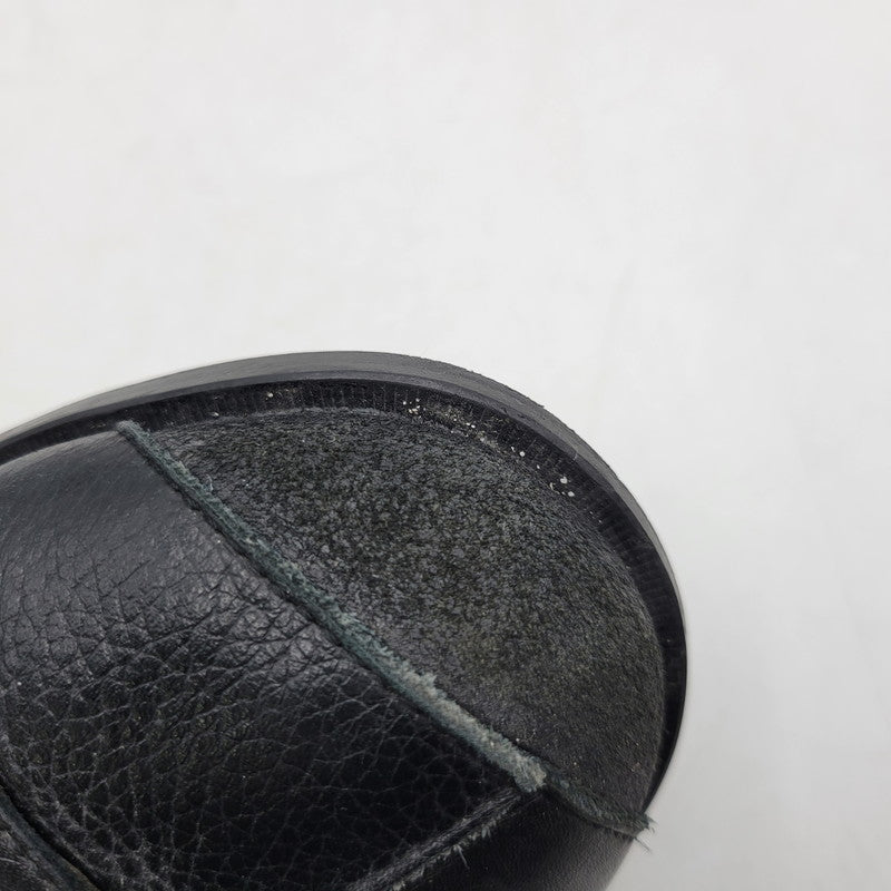 【現状渡し品】【メンズ/レディース】 COMME des GARCONS HOMME PLUS コムデギャルソンオムプリュス PATCHWORK SIDE GORE BOOTS パッチワーク サイドゴア ブーツ シューズ 靴 164-260320-ay-05-izu サイズ：26 カラー：ブラック 万代Net店