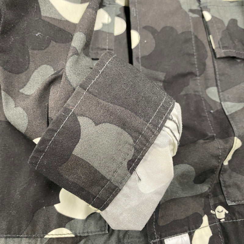 【中古品】【メンズ】 CITY CAMO TIGER SHARK ARMY SHIRT 001SHE201004X シティ カモ タイガー シャーク アーミー シャツ 長袖 142-260403-as-03-izu サイズ：S カラー：マルチカラー 万代Net店