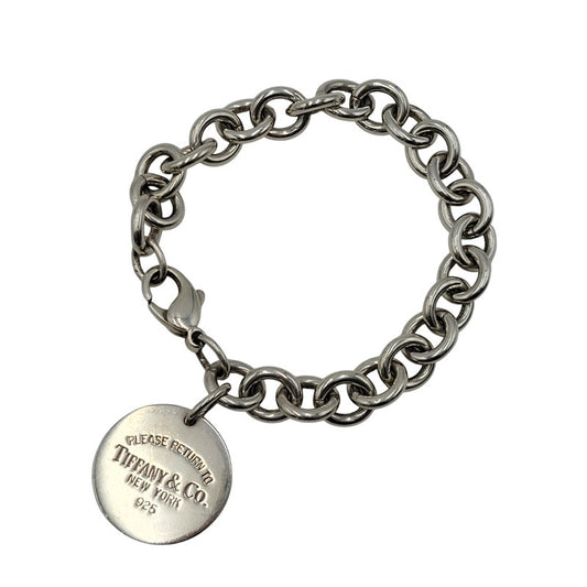 【中古品】【レディース】 TIFFANY&Co. ティファニー SV925 RETURN TO CHAIN BRACELET リターン トゥ チェーン ブレスレット アクセサリー 182-260320-kh-11-izu カラー：シルバー 万代Net店