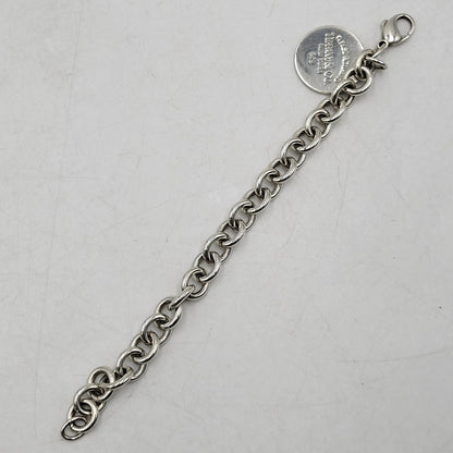 【中古品】【レディース】 TIFFANY&Co. ティファニー SV925 RETURN TO CHAIN BRACELET リターン トゥ チェーン ブレスレット アクセサリー 182-260320-kh-11-izu カラー：シルバー 万代Net店