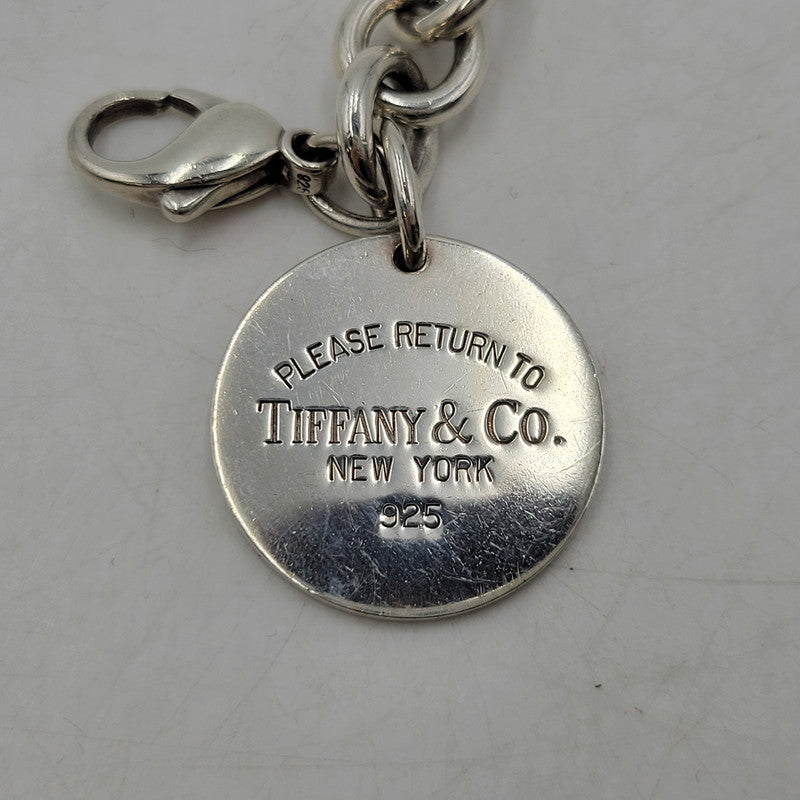 【中古品】【レディース】 TIFFANY&Co. ティファニー SV925 RETURN TO CHAIN BRACELET リターン トゥ チェーン ブレスレット アクセサリー 182-260320-kh-11-izu カラー：シルバー 万代Net店
