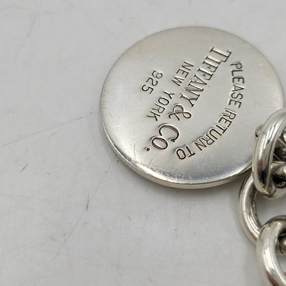 【中古品】【レディース】 TIFFANY&Co. ティファニー SV925 RETURN TO CHAIN BRACELET リターン トゥ チェーン ブレスレット アクセサリー 182-260320-kh-11-izu カラー：シルバー 万代Net店