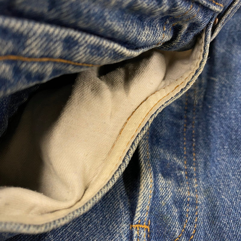 【現状渡し品】【メンズ】 501-0115 87年製 刻印524 BUTTON FLY ボタン フライ ブランクタブ 80S 501 DENIM PANTS デニム パンツ ズボン ボトムス 157-260328-ya-06-izu サイズ：34×30 カラー：インディゴ 万代Net店