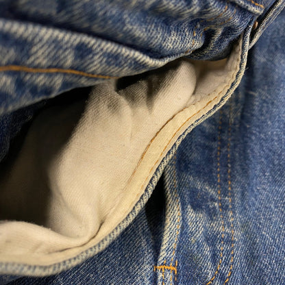 【現状渡し品】【メンズ】 501-0115 87年製 刻印524 BUTTON FLY ボタン フライ ブランクタブ 80S 501 DENIM PANTS デニム パンツ ズボン ボトムス 157-260328-ya-06-izu サイズ：34×30 カラー：インディゴ 万代Net店