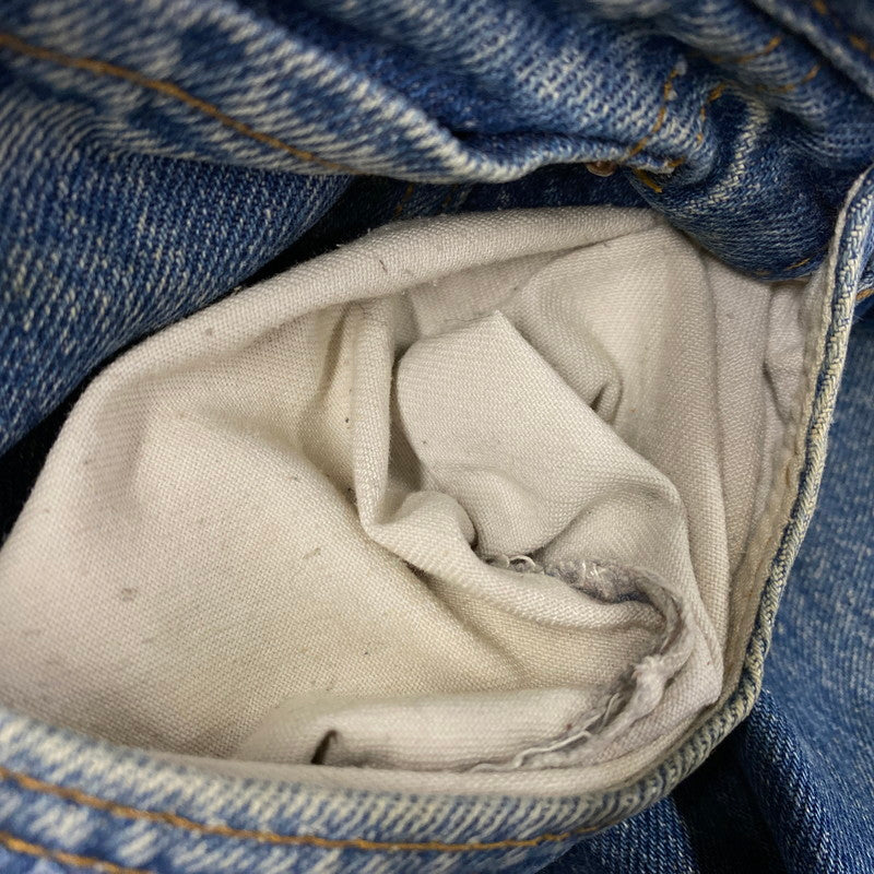 【現状渡し品】【メンズ】 501-0115 87年製 刻印524 BUTTON FLY ボタン フライ ブランクタブ 80S 501 DENIM PANTS デニム パンツ ズボン ボトムス 157-260328-ya-06-izu サイズ：34×30 カラー：インディゴ 万代Net店