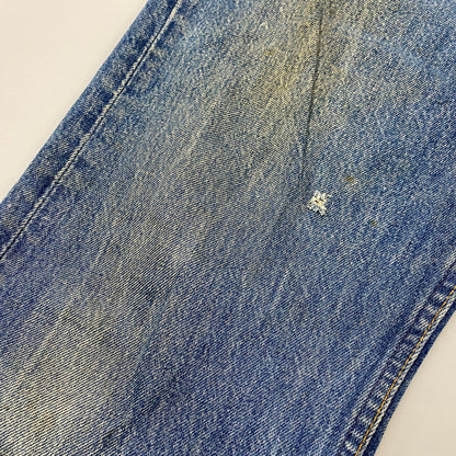 【現状渡し品】【メンズ】 501-0115 87年製 刻印524 BUTTON FLY ボタン フライ ブランクタブ 80S 501 DENIM PANTS デニム パンツ ズボン ボトムス 157-260328-ya-06-izu サイズ：34×30 カラー：インディゴ 万代Net店