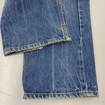 【現状渡し品】【メンズ】 501-0115 87年製 刻印524 BUTTON FLY ボタン フライ ブランクタブ 80S 501 DENIM PANTS デニム パンツ ズボン ボトムス 157-260328-ya-06-izu サイズ：34×30 カラー：インディゴ 万代Net店