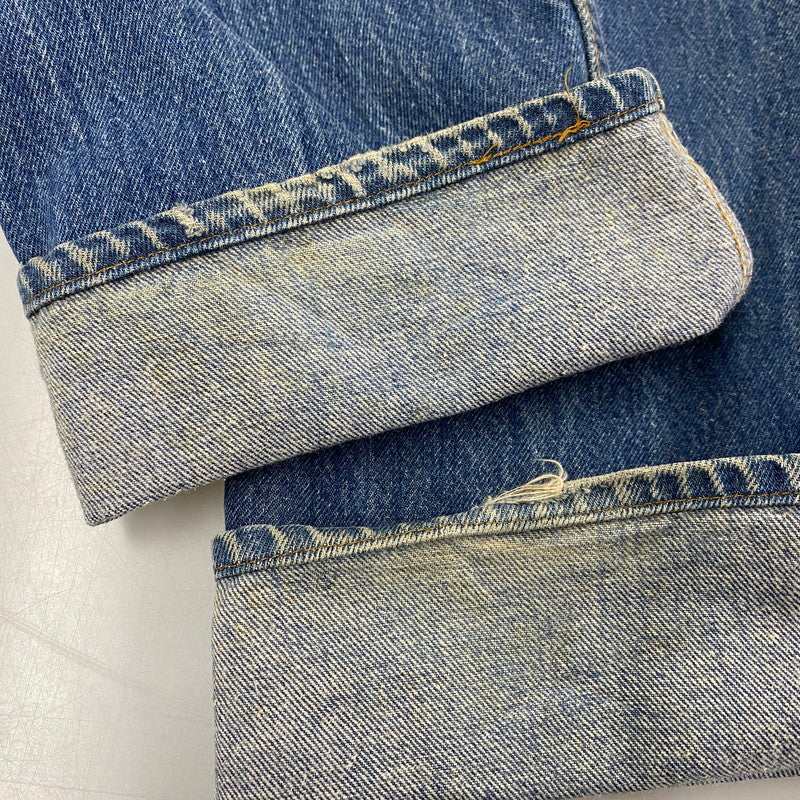 【現状渡し品】【メンズ】 501-0115 87年製 刻印524 BUTTON FLY ボタン フライ ブランクタブ 80S 501 DENIM PANTS デニム パンツ ズボン ボトムス 157-260328-ya-06-izu サイズ：34×30 カラー：インディゴ 万代Net店